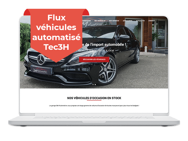 www.dmautomotive.fr - Flux véhicules automatisé Tec3H