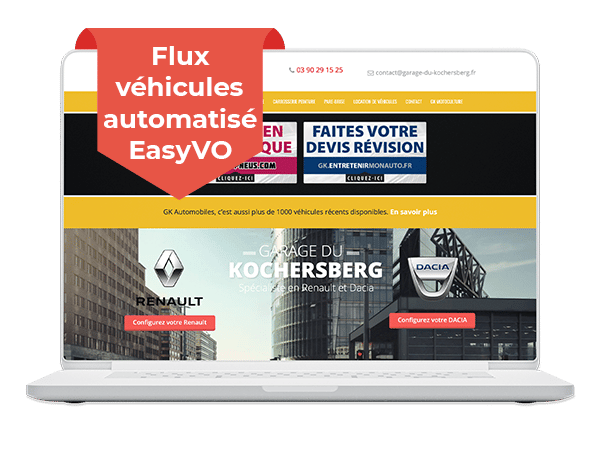 www.garage-du-kochersberg.fr - Flux véhicules automatisé